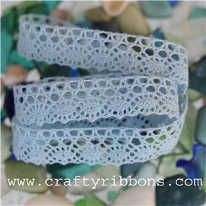 Morlaix Cotton Lace - Blue